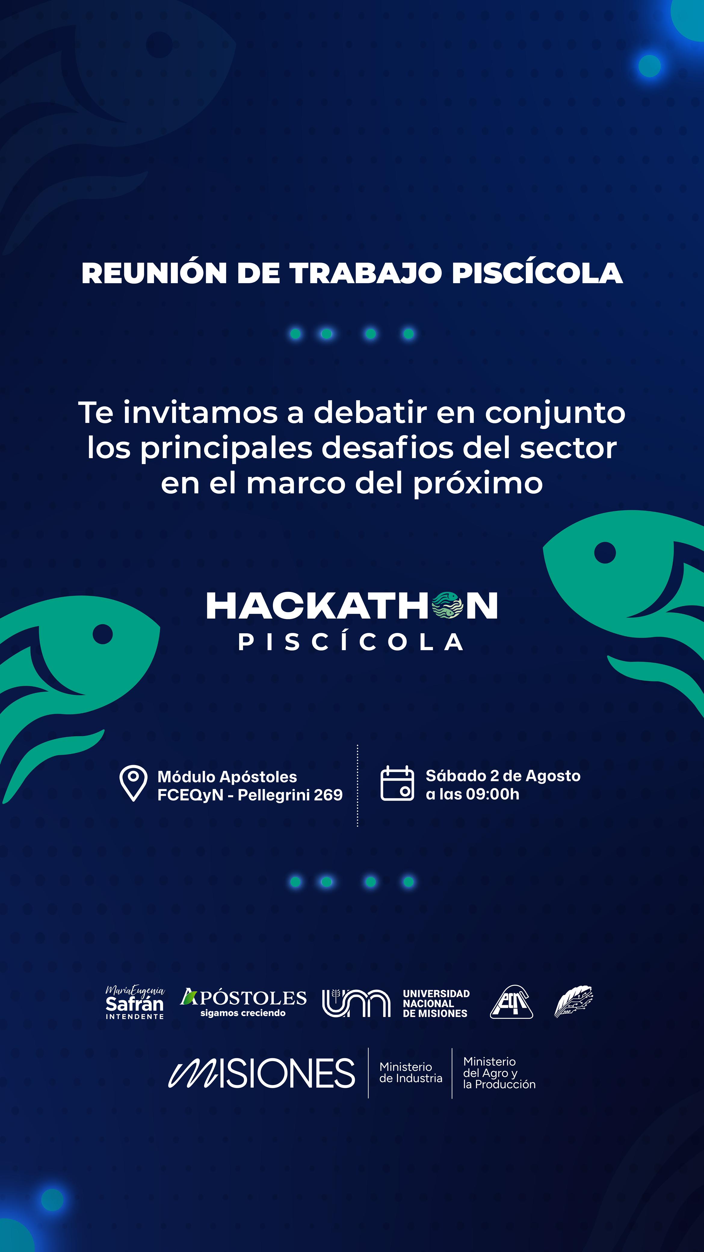 Convocan al sector piscícola a debatir desafíos y propuestas en Apóstoles
