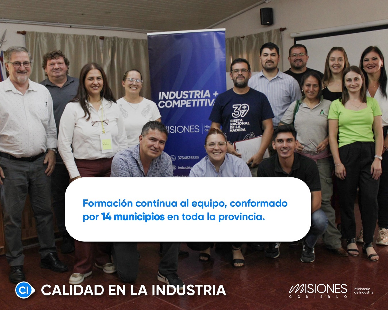 Calidad que transforma: Formación, acompañamiento técnico y mejora continua para fortalecer la industria misionera