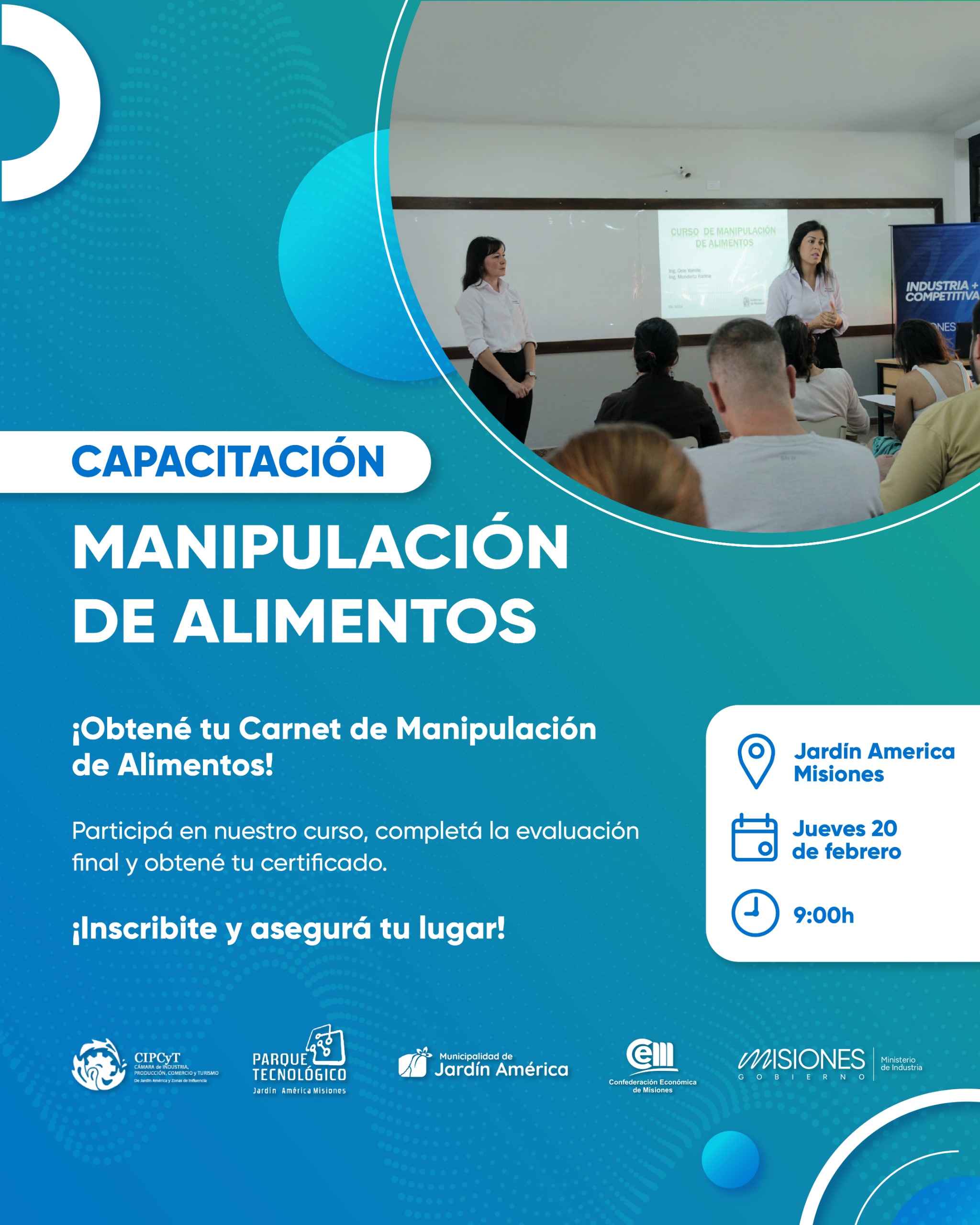 Capacitación en Manipulación de Alimentos