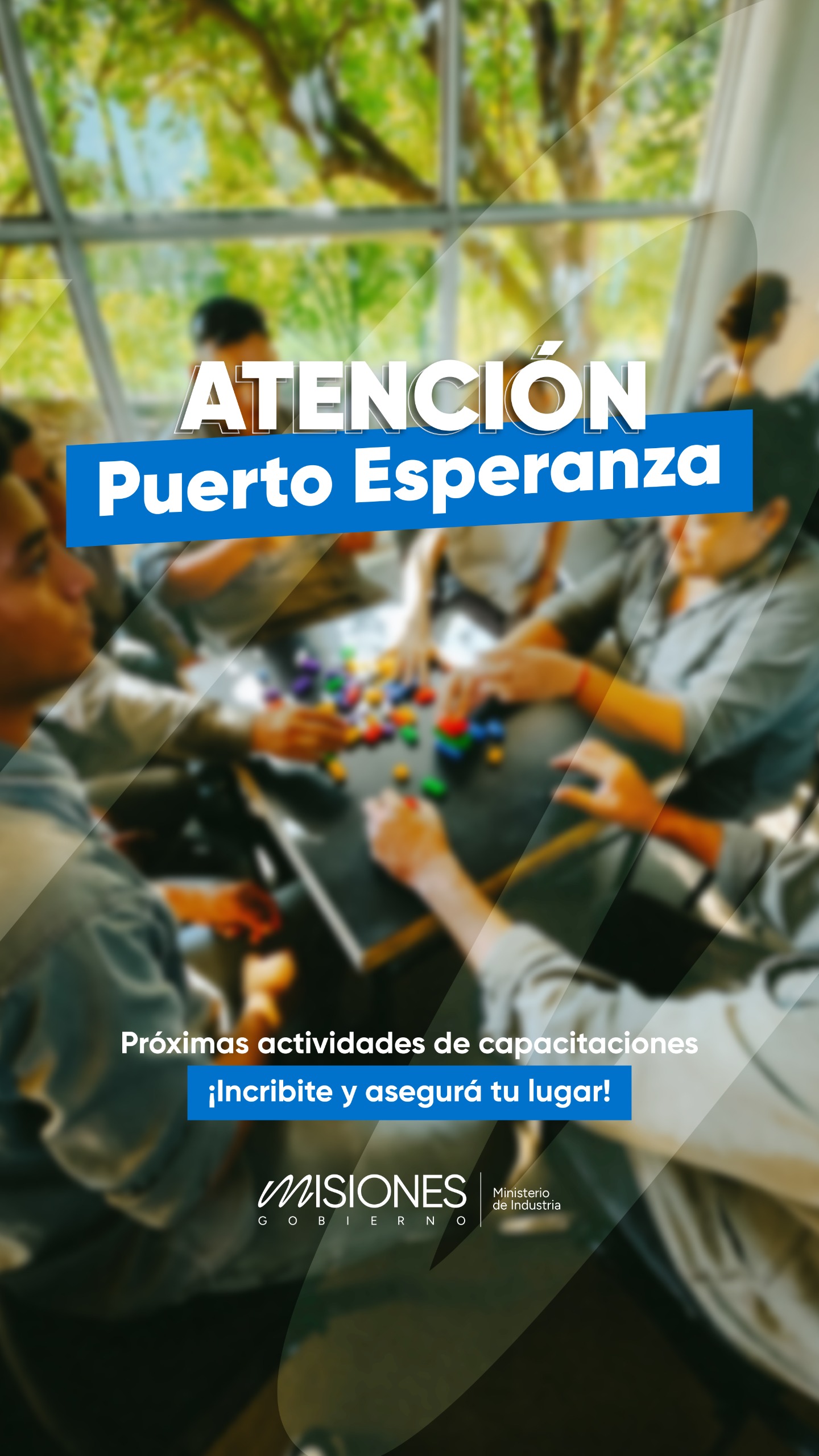 El Ministerio de Industria lanza nuevas propuestas de formación en Puerto Esperanza